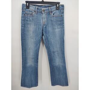Citizens of Humanity Kelly 001 Low Waist Bootcut Womens Blue Jeans Denim Size 26